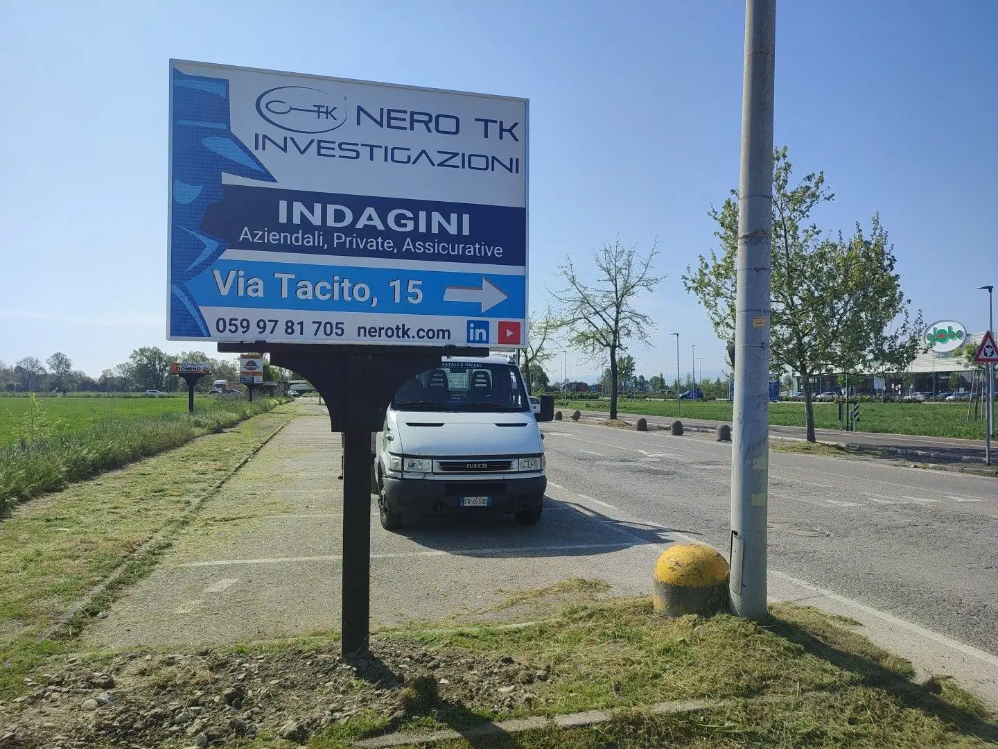 Preinsegna Nero TK investigazioni